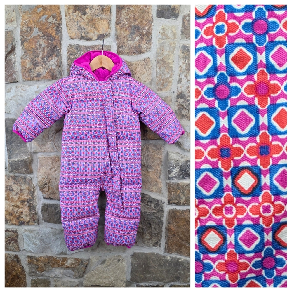 Columbia Infant Girls Snowsuit Snow Suit Set